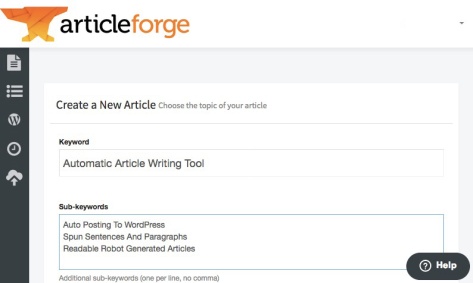 article forge content generator